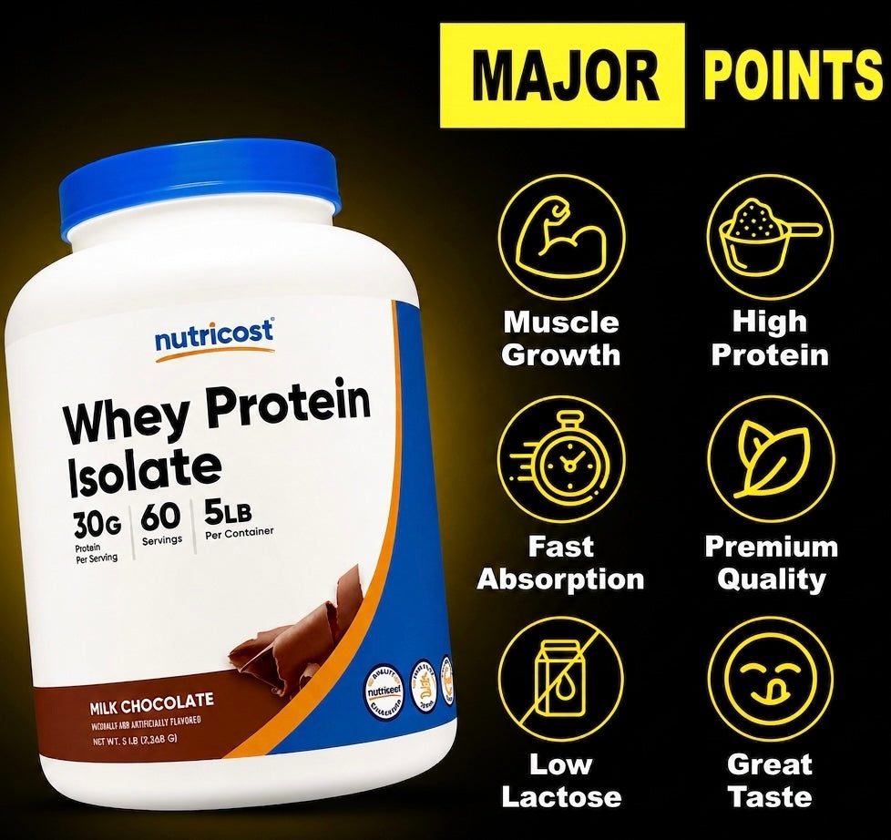 Nutricost Whey isolate